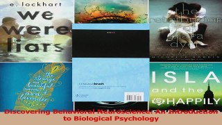 Discovering Behavioral Neuroscience An Introduction to Biological Psychology Download