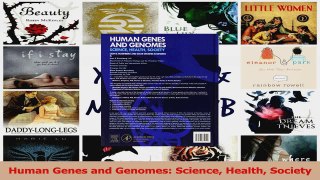 PDF Download  Human Genes and Genomes Science Health Society PDF Full Ebook