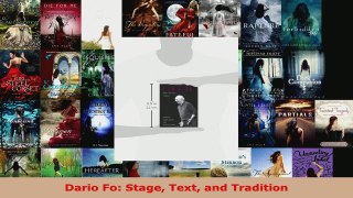 Read  Dario Fo Stage Text and Tradition Ebook Free