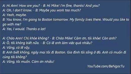 Học tiếng Anh cơ bản cho người mới bắt đầu Bài 28