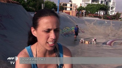 Guinness record-setting skateboarding dog up for another prize