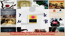 The Psychology Majors Handbook PSY 477 Preparation for Careers in Psychology PDF
