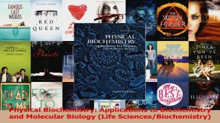 PDF Download  Physical Biochemistry Applications to Biochemistry and Molecular Biology Life Read Online