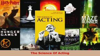 Read  The Science Of Acting EBooks Online