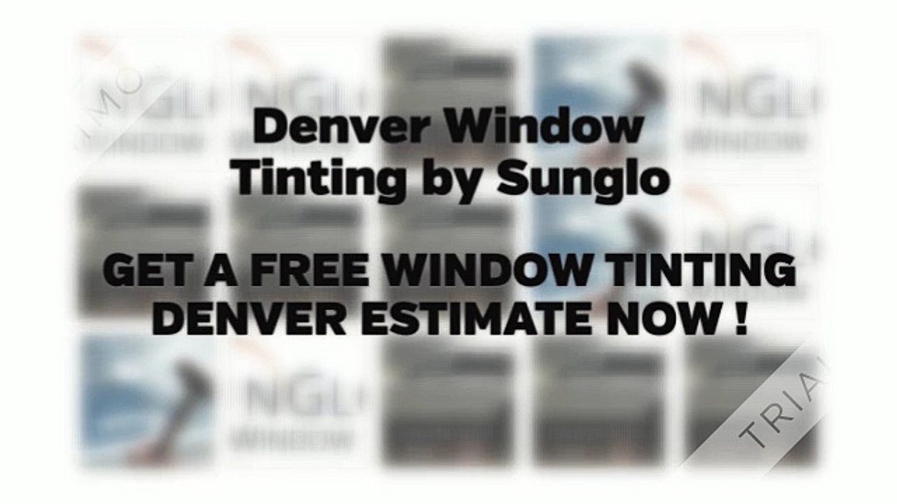 Denver Auto Tint by SunGlo Window Films