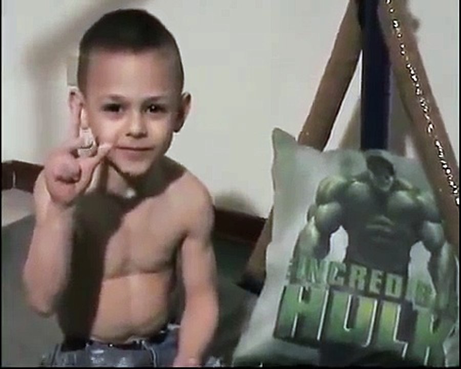 Giuliano Stroe, il bambino più forte del mondo