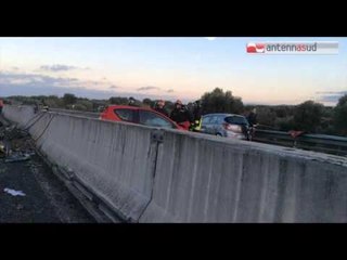 Télécharger la video: Tg Antenna Sud - Weekend di sangue in Puglia