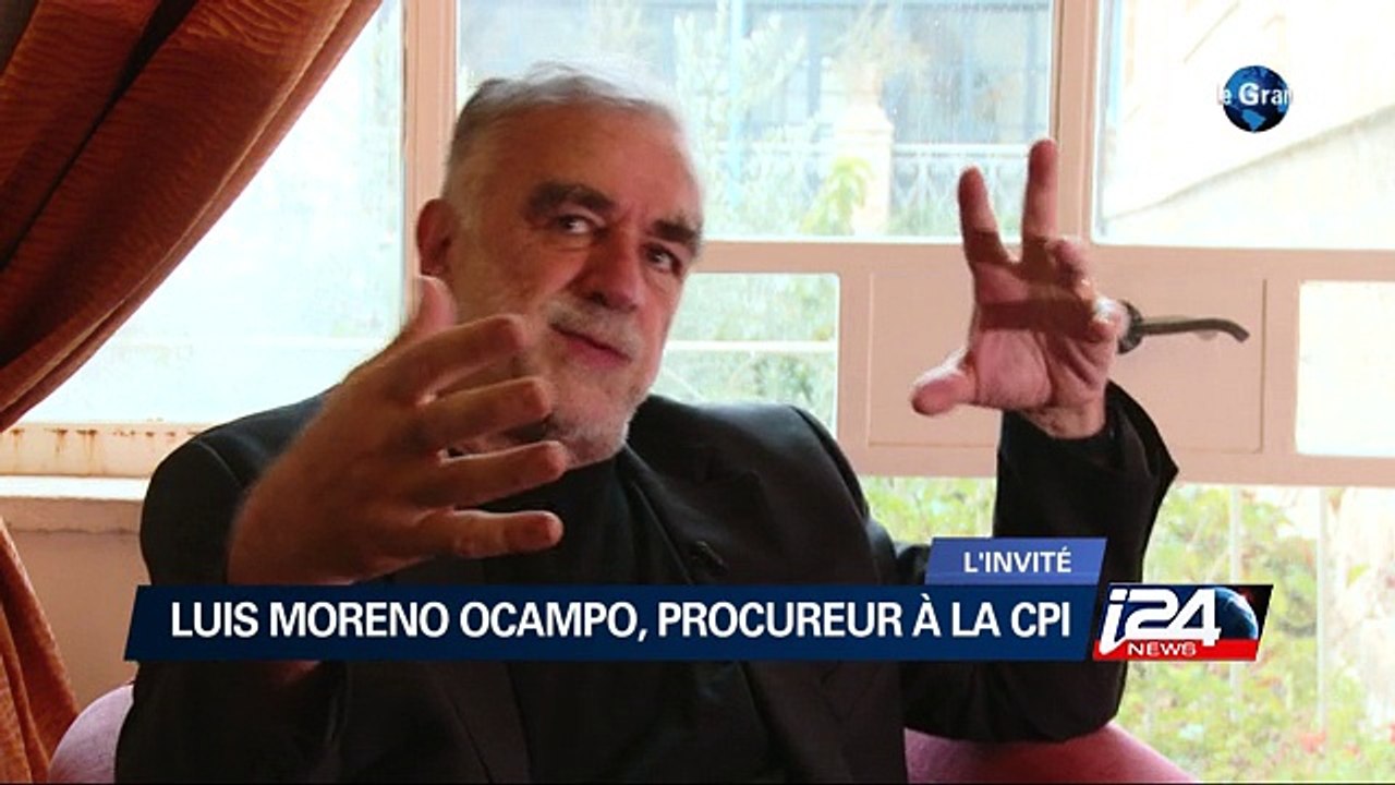 "'Le conseil des Droits de l'Homme n'a pas été juste envers Israel", Luis Moreno Ocampo, procureur à la Cour Pénal Internationale
