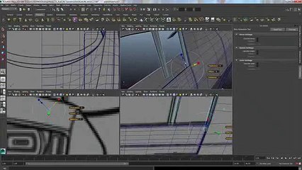 Audi R8 Modeling Tutorial Maya 2014 Clip22-15