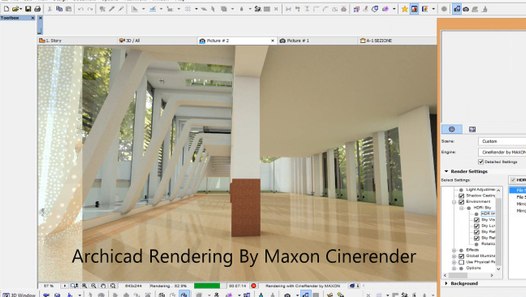 Cinerender archicad не работает