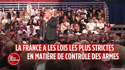 "Le Petit Journal" suit Donald Trump qui utilise les attentats de Paris pour défendre le port des armes