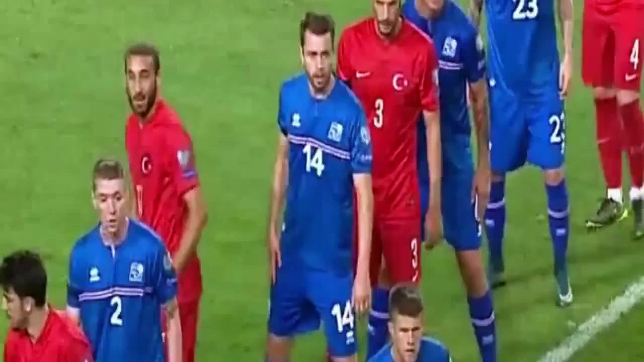 Türkiye - İzlanda / Selçuk İnan Frikik Golü