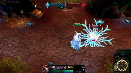 Esdeath Fiora LoL Custom Skin ShowCase -League Of Legends