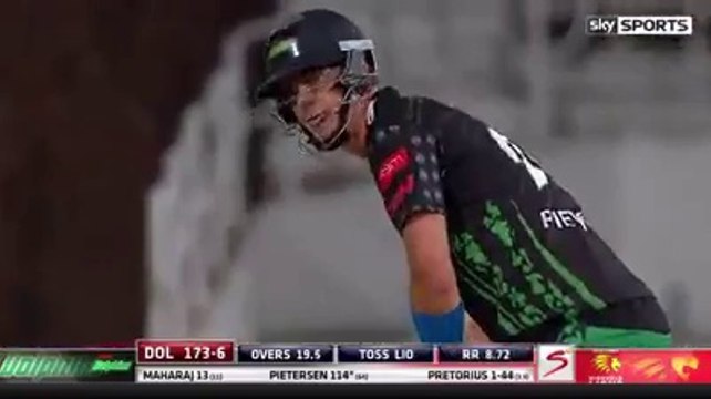 Kevin Pietersen hit an impressive 115 off 66 balls in the Ram Slam.