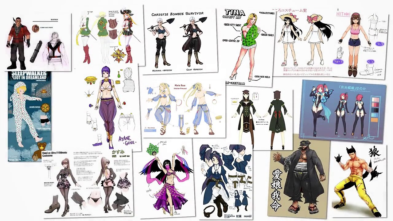 Dead or Alive 5 : Last Round (XBOXONE) - Design Award Costumes 2015