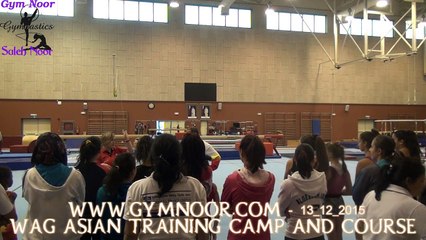 WAG AGU Training Course - Warm up by Saleh Noor