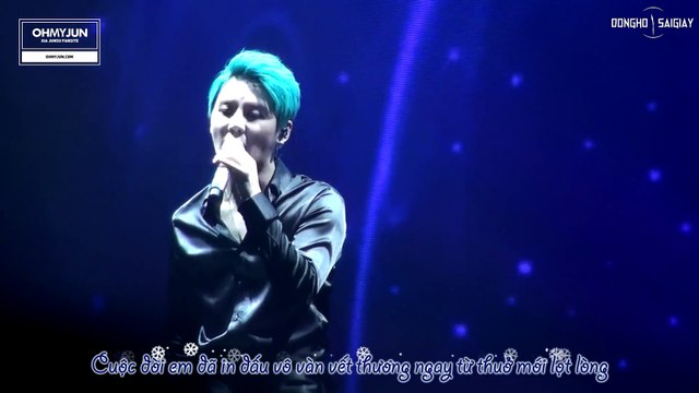 [Vietsub+Kara][donghosaigiay] 150407 XIA Junsu - Love in the ice - FLOWER CONCERT in NAGOYA (1080p)