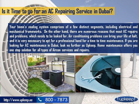 Best and Cheap AC Repairing Service in Dubai