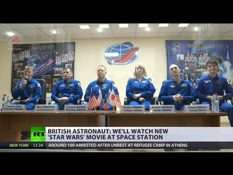 ‘We’ll watch new Star Wars movie at Intl Space Station’ – New expedition ready for launch