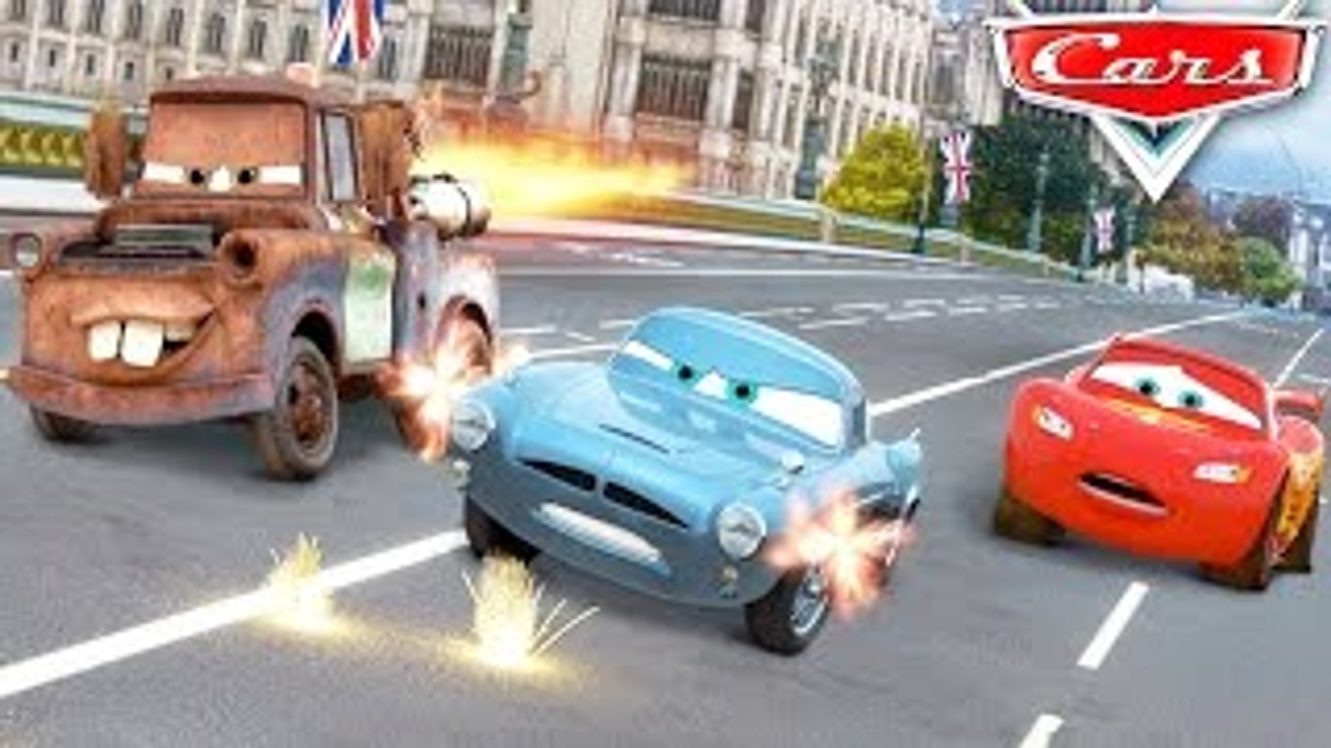 CARS 2 : Lightning Mcqueen Cars Battle Race Track Drifting Disney Pixar  Rayo Macuin Carros - Dailymotion Video