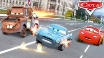 CARS 2 : Lightning Mcqueen Cars Battle Race Track Drifting Disney Pixar Rayo Macuin Carros