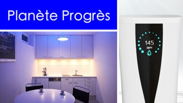 Planète Progrès : un verre analyse son contenu et des robots garent vôtre voiture