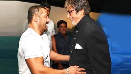 Amitabh Bachchan HUGS Sultan Salman Khan | CANDID MOMENT