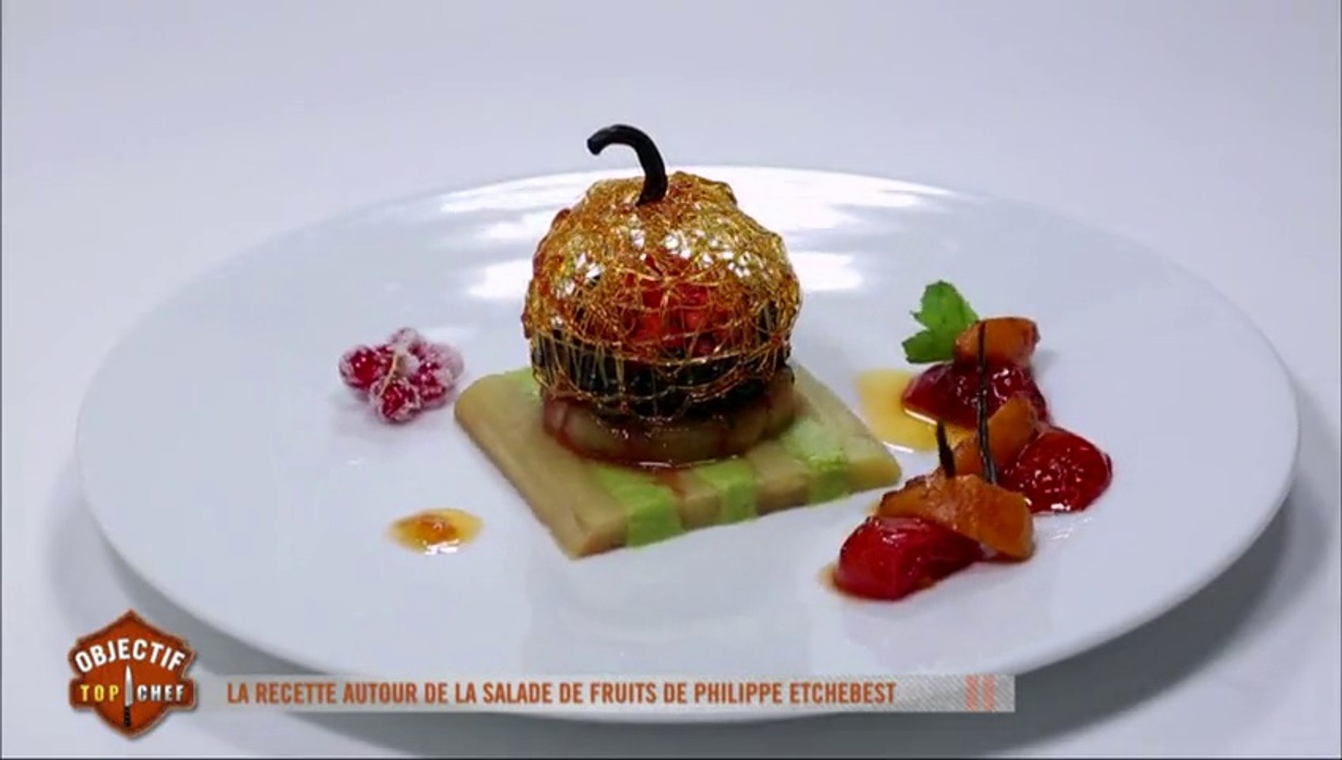 Recette : La recette autour du panier de fruit de Philippe Etchebest -  Vidéo Dailymotion