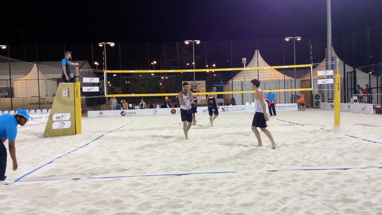 3 RK vs Dearing/May CAN 1-2 (21-19, 16-21, 14-16) 0:47