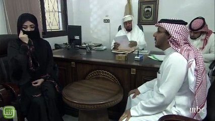 Check the Arabic girl during interview