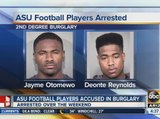 ASU players accused in burglary