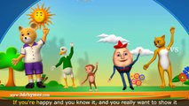 If You re Happy and You Know it Clap Your Hands Song - 3D Animation Rhymes for Children