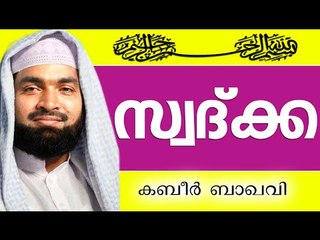 ഹലാലായ സ്വദ്ക്കയുടെ കൂലികൾ... Muslim Prabhashanam | Ahammed Kabeer Baqavi New 2015