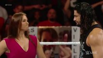 Stephanie McMahon is furious with Roman Reigns_ Raw, December 14, 2015