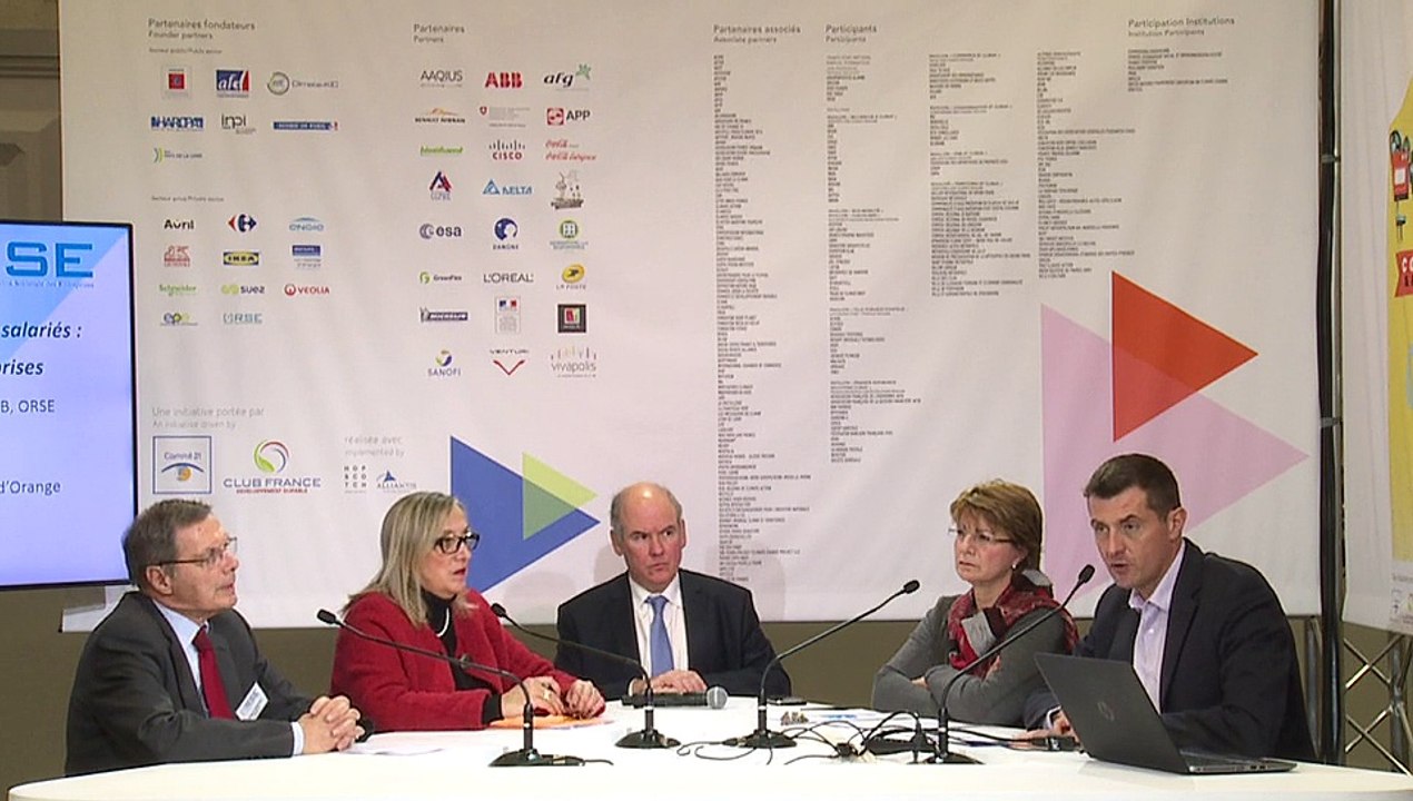 Plateau TV Le Bourget - Gouvernance, dialogue social et engagement des salariés : leviers de responsabilité climatique des entreprises - ORSE