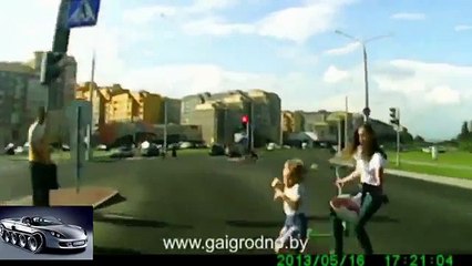 Новая сборка аварии дтп погони. Май 2013