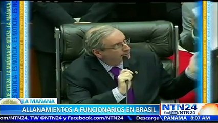 Policía brasileña allana casa del presidente de la Cámara Baja por supuesto caso de corrupción
