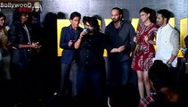 Shahrukh Khan fun with singer Pritam in Dilwale music celebration