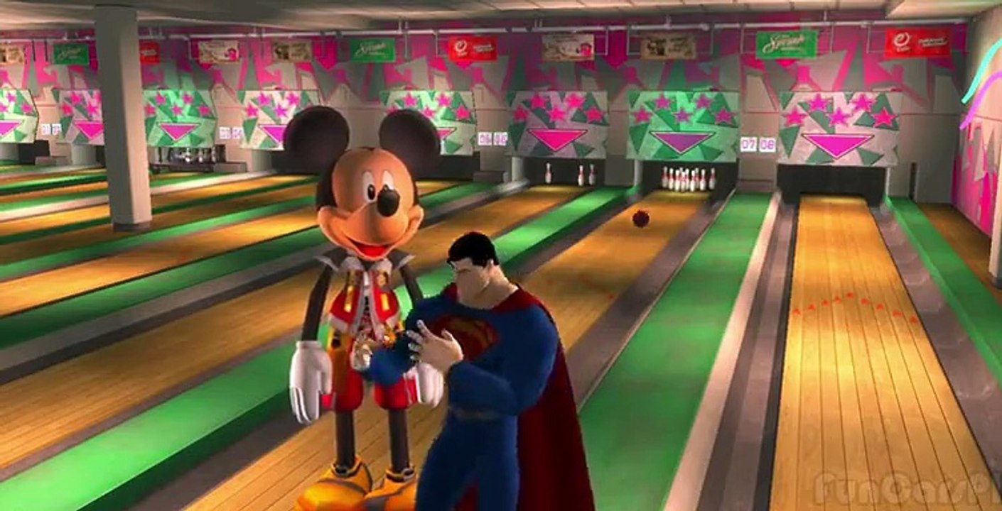 MICKEY MOUSE AND SUPERMAN MCQUEEN CARS! Custom Disney Pixar Cars Lightning McQueen!