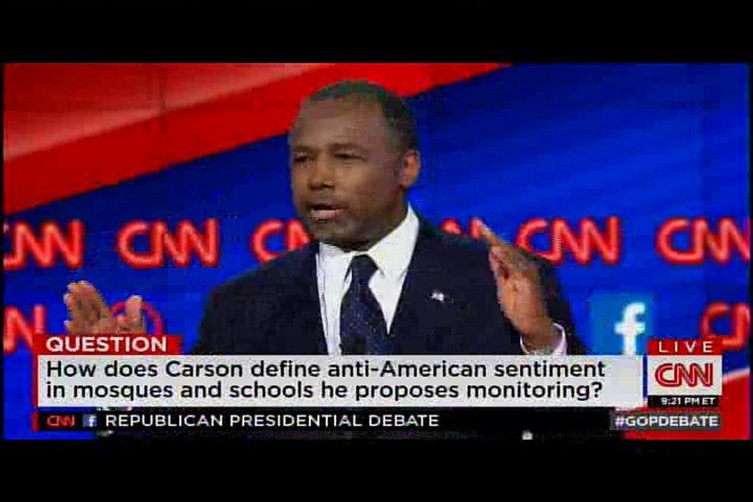 Ben Carson complains about nit getting any screen time
