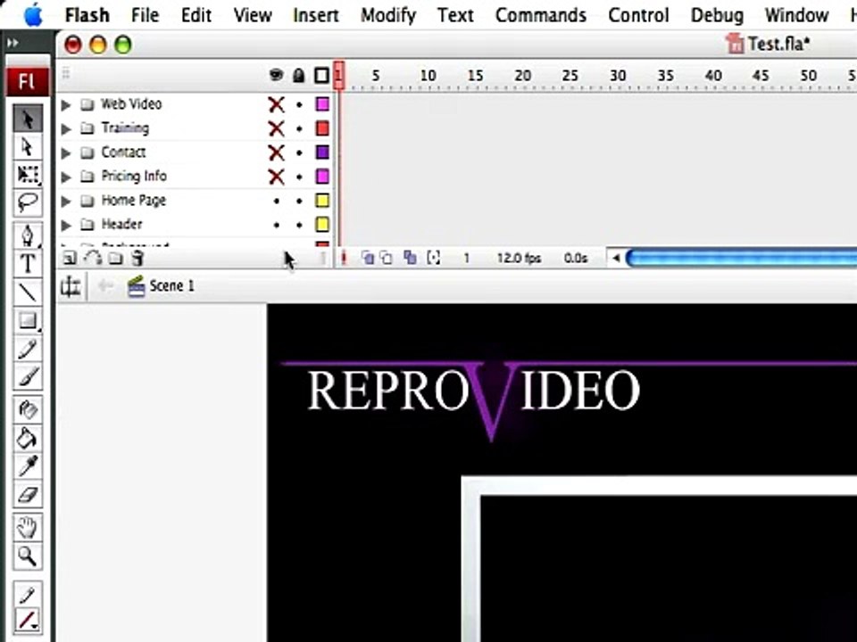 Working with Elements in Flash CS3