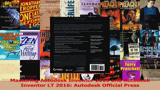 PDF Download Mastering Autodesk Inventor 2016 and Autodesk Inventor LT 2016 Autodesk Official Press Download Full Ebook