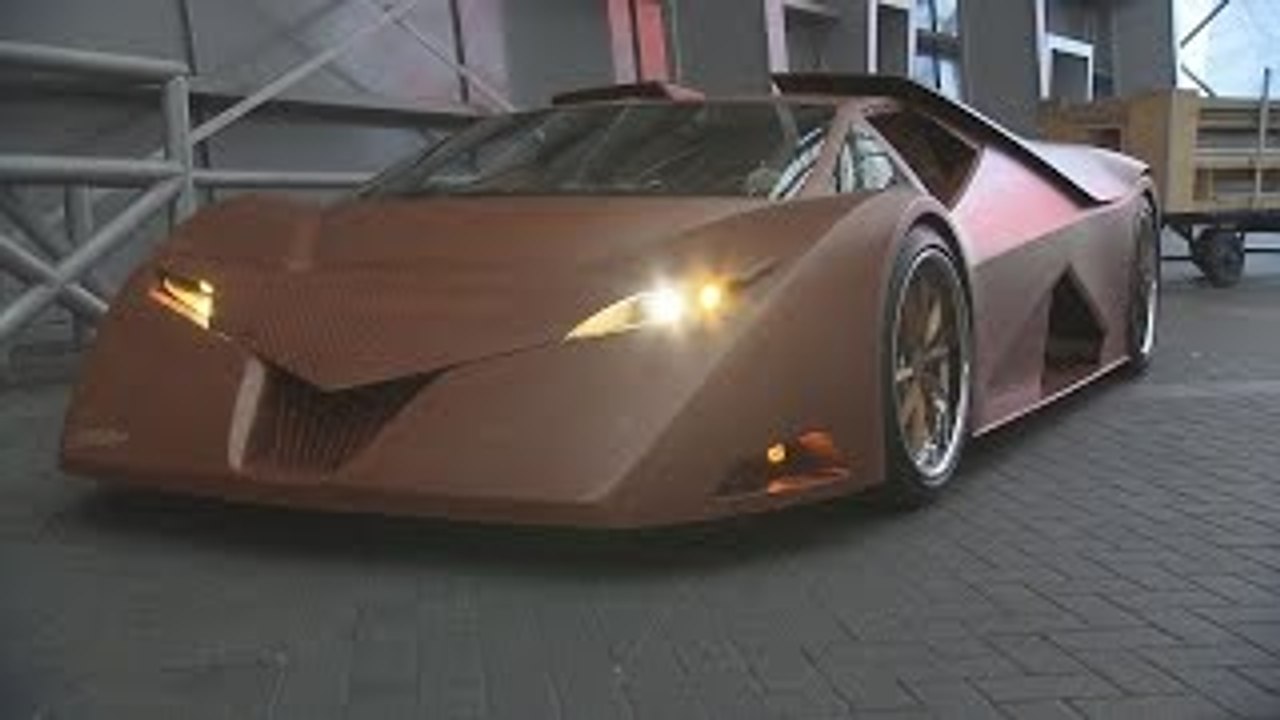 600hp Wooden Supercar SPLINTER Debuts at Essen Motor Show 2015