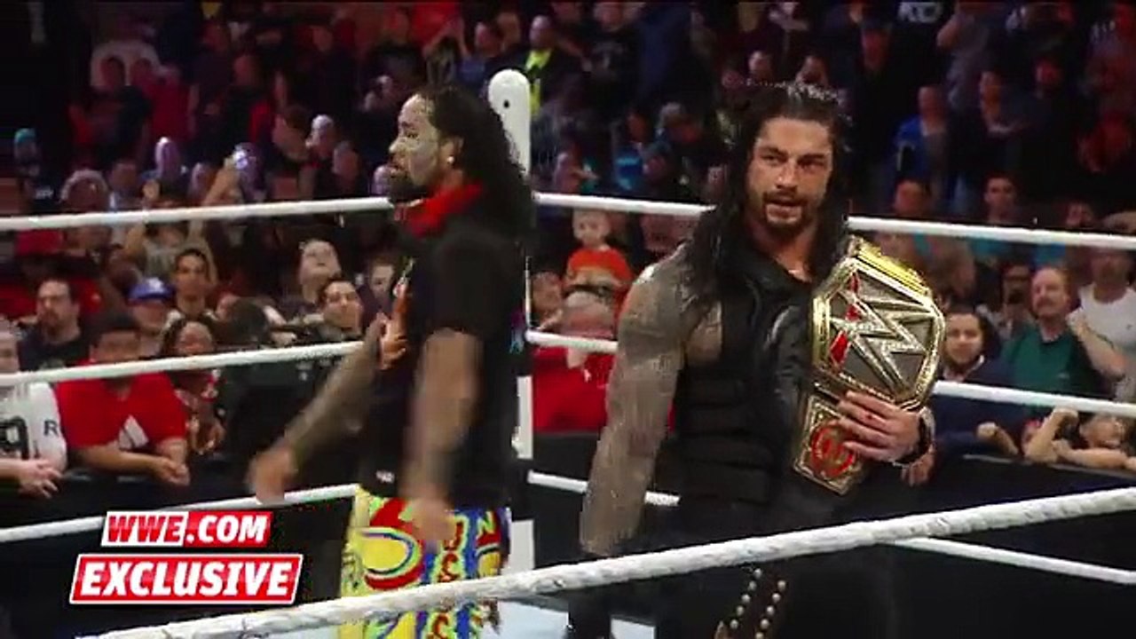Off-air- Roman Reigns opens up about his WWE World Heavyweight Title win