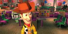 Disney Toy Story Sheriff Woody and Buzz Lightyear play w/ Lightning McQueen Disney Cars