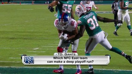 Which NFC East team can make a deep playoff run?