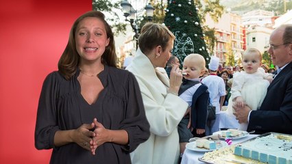 Premier anniversaire des enfants princiers de Monaco.