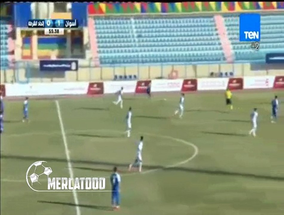 اهداف مباراة ( أسوان 2-1 إتحاد الشرطة ) الدوري المصري الممتاز 2015/2016