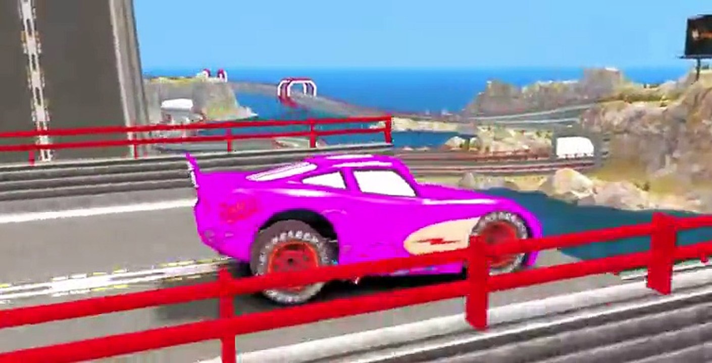 Frozen Parody w/ Princess Anna of Arendelle & Elsa The Snow Queen + Pink Disney Cars