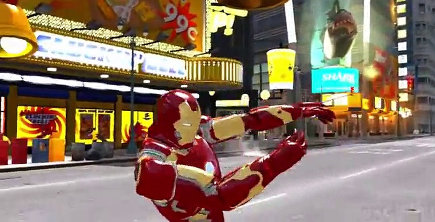 IRON MAN meets Lightning MCQUEEN CARS! Custom Red Color Disney Pixar Cars [Full HD]